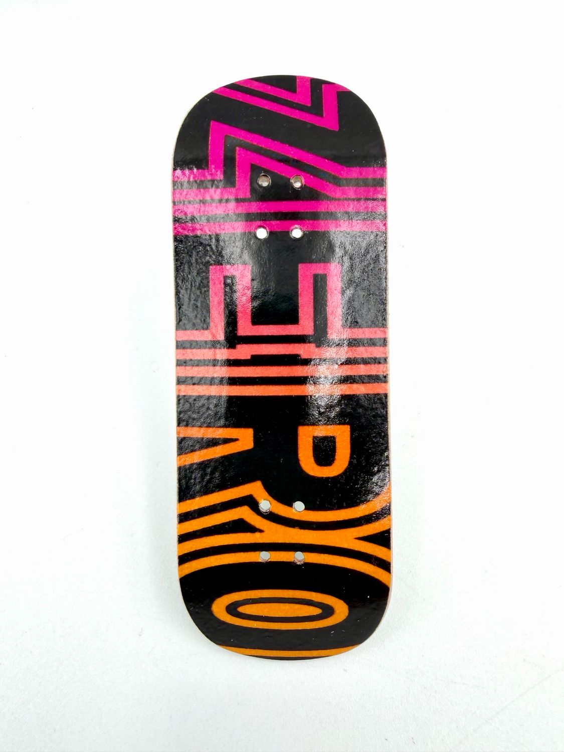 Boardkennel Fingerboard Deck Zero Bold Pink/ Orange 34mm Popsicle