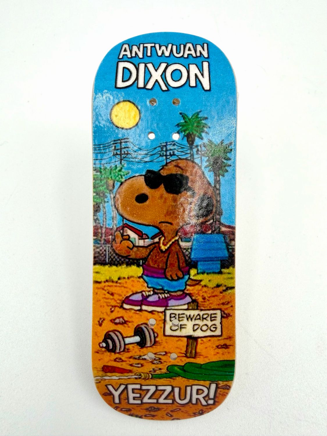 Boardkennel Fingerboard Deck Death Wish Antwon Dixon 34mm Popsicle