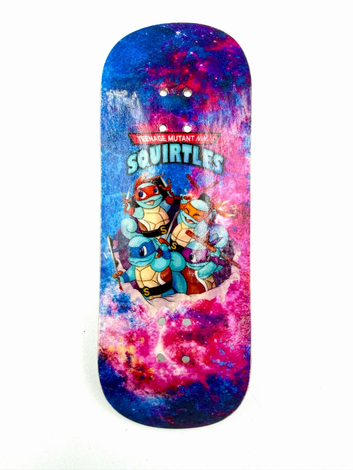 Boardkennel Fingerboard Deck Teenage Mutant Ninja Squirtles 34mm Popsicle