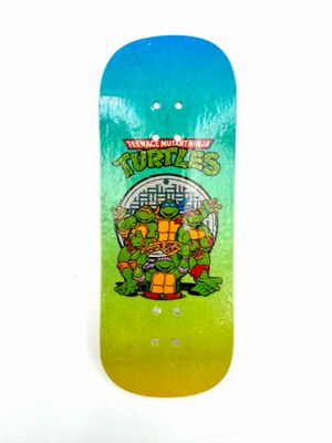 Boardkennel Fingerboard Deck Ninja Turtles Squad Pizza 34mm