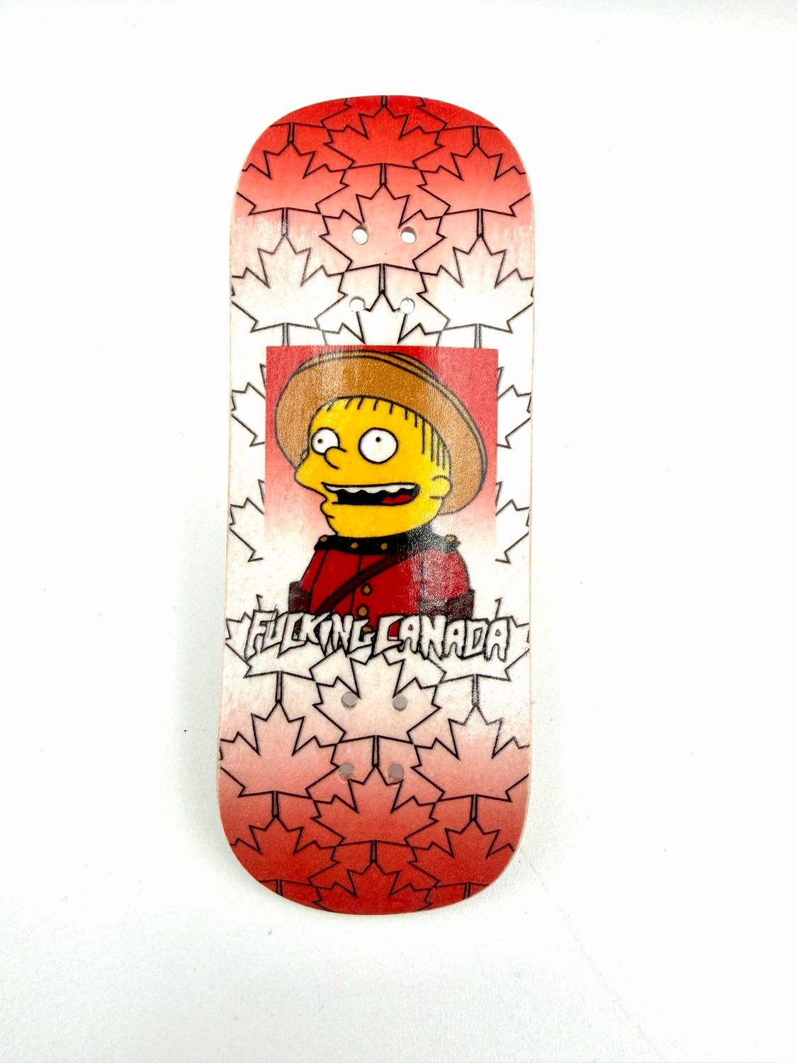 Boardkennel Fingerboard Deck Fucking Canada 34mm Popsicle