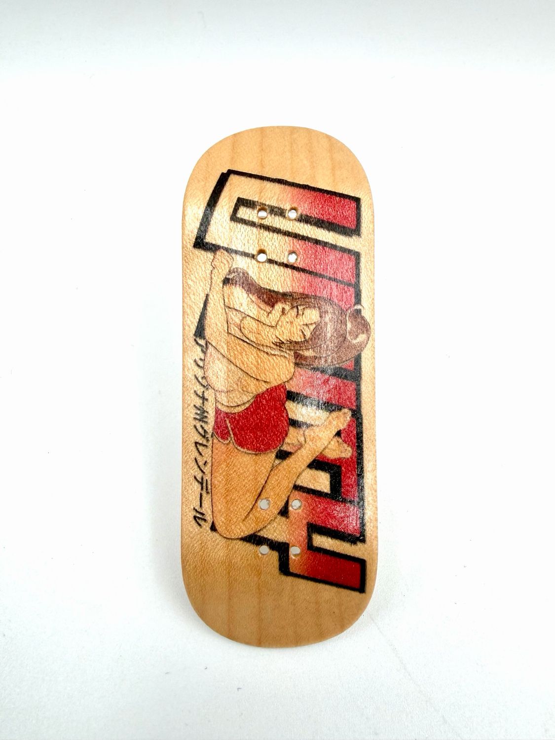 Boardkennel Fingerboard Deck Unity Mai Shiranui Natural 34mm Popsicle