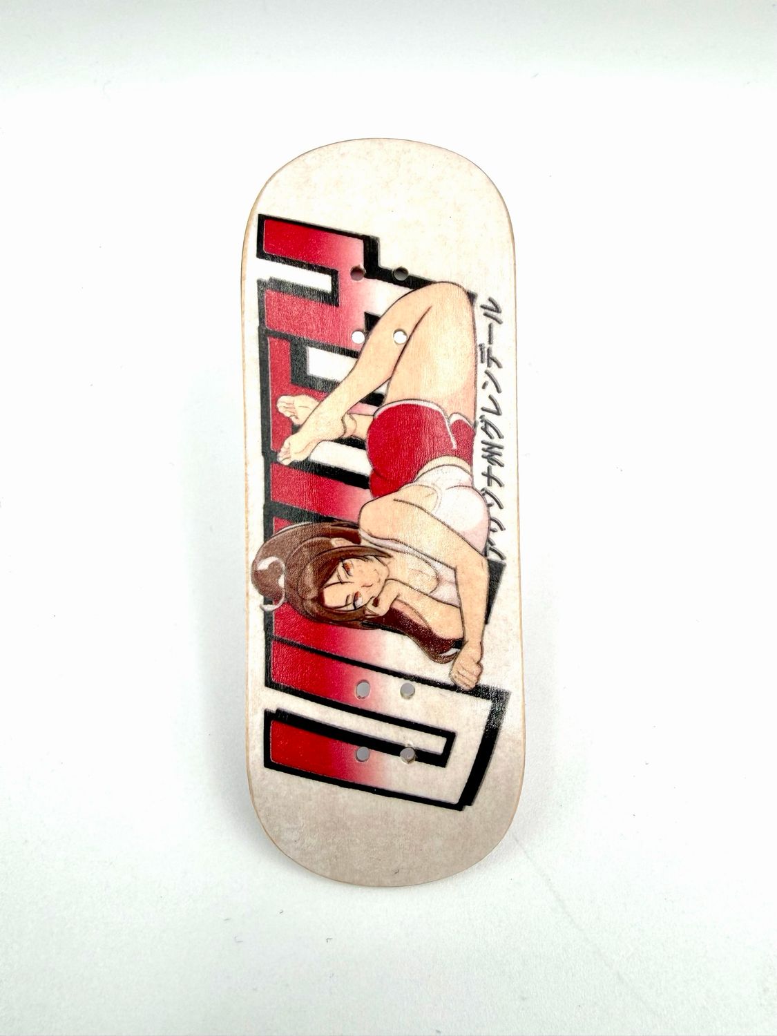 Boardkennel Fingerboard Deck Unity Mai Shiranui White 34mm Popsicle