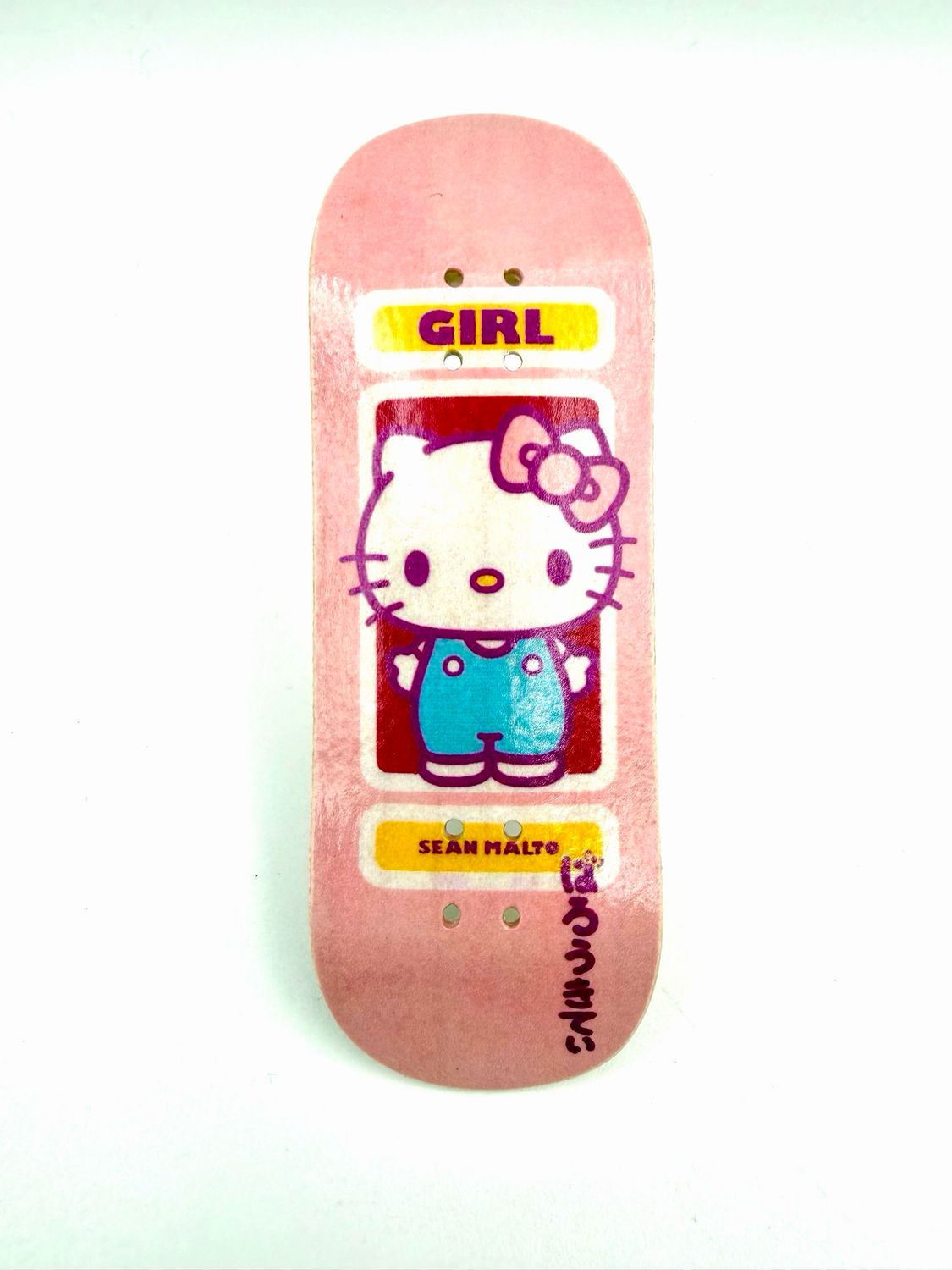 Boardkennel Fingerboard Deck Girl Hello Kity 32mm Popsicle