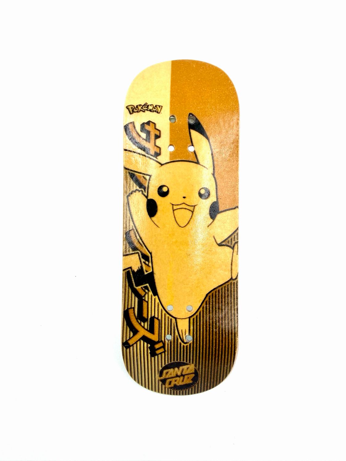 Boardkennel Fingerboard Deck Gold Pikachu 32mm Popsicle