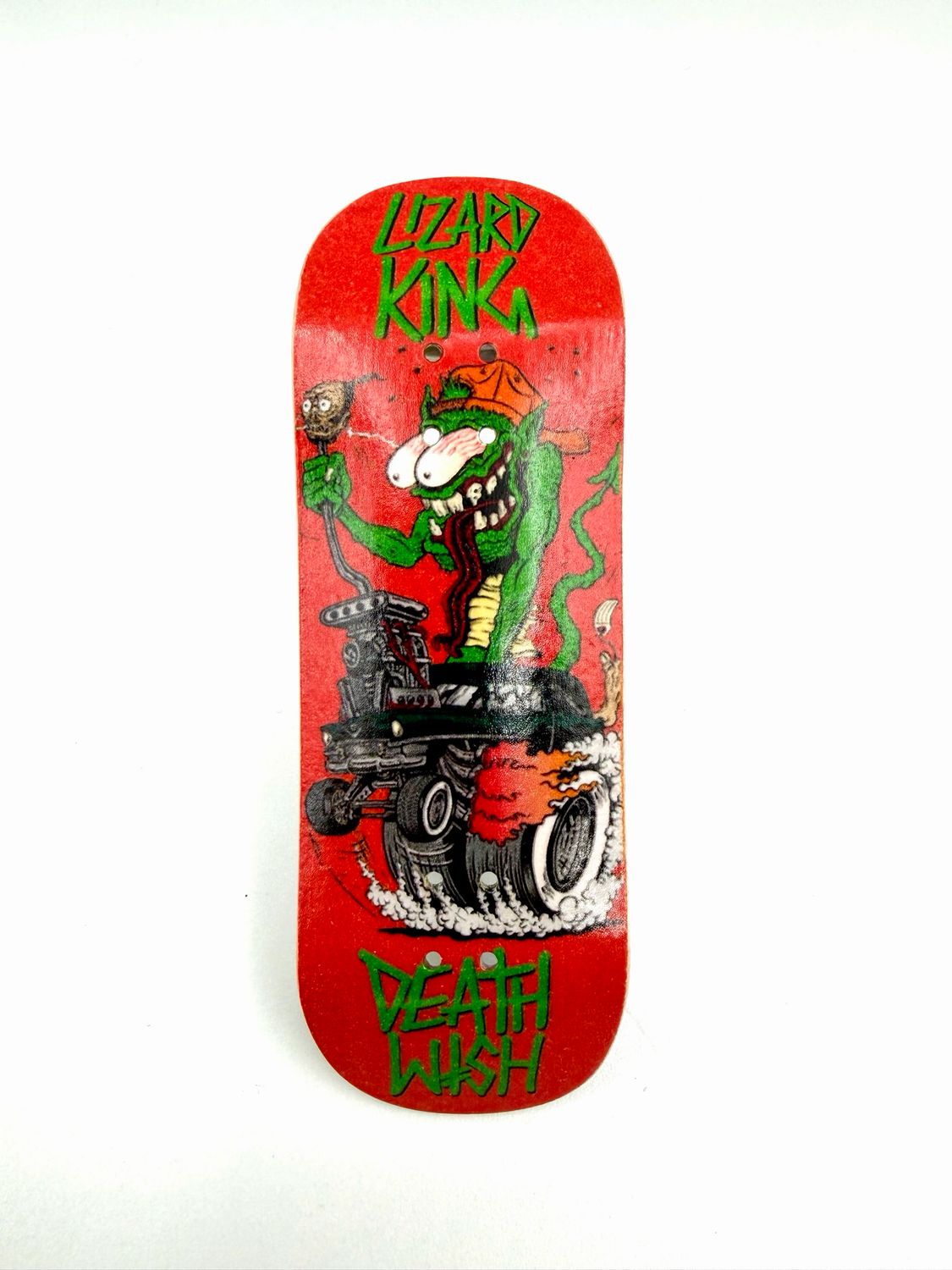 Boardkennel Fingerboard Deck Deathwish Lizard King 32mm Popsicle