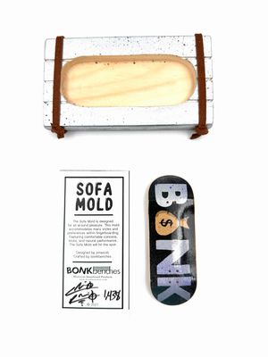 Cash x Bonk Benches Fingerboard Deck #1438 34mm