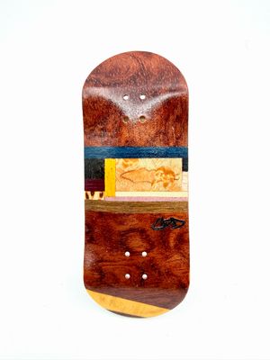 CoD Fingerboard Deck #7 Split Ply 36mm Diesel Fish Mold
