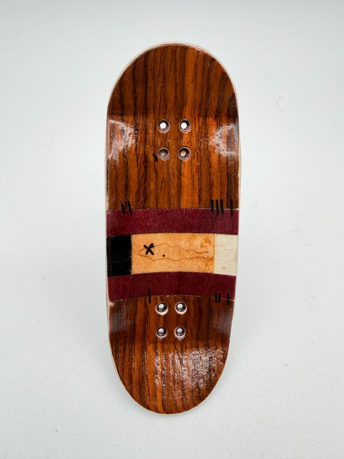 CoD Fingerboard Deck #10 Split Ply 36mm Diesel Fish Mold