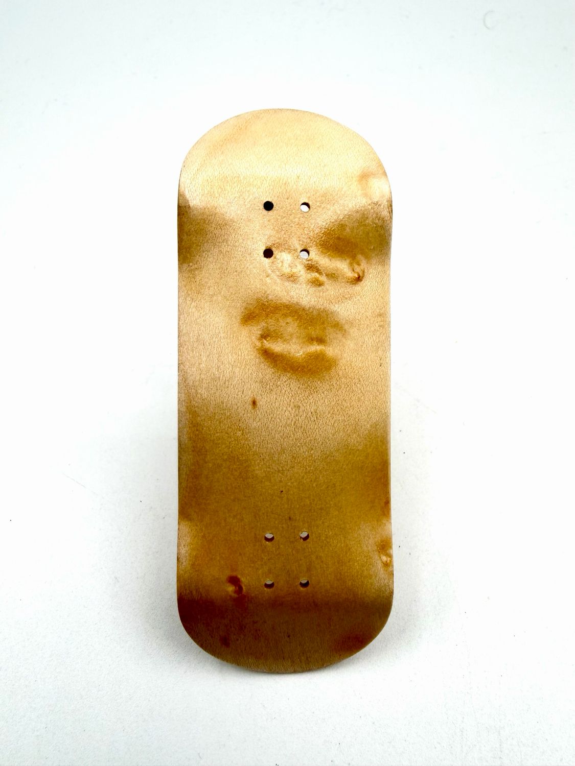 CoD Fingerboard Deck #12 Natural Ply 34mm Diesel Fish Mold