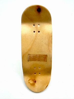 CoD Fingerboard Deck #13 Natural Ply 34mm Diesel Fish Mold