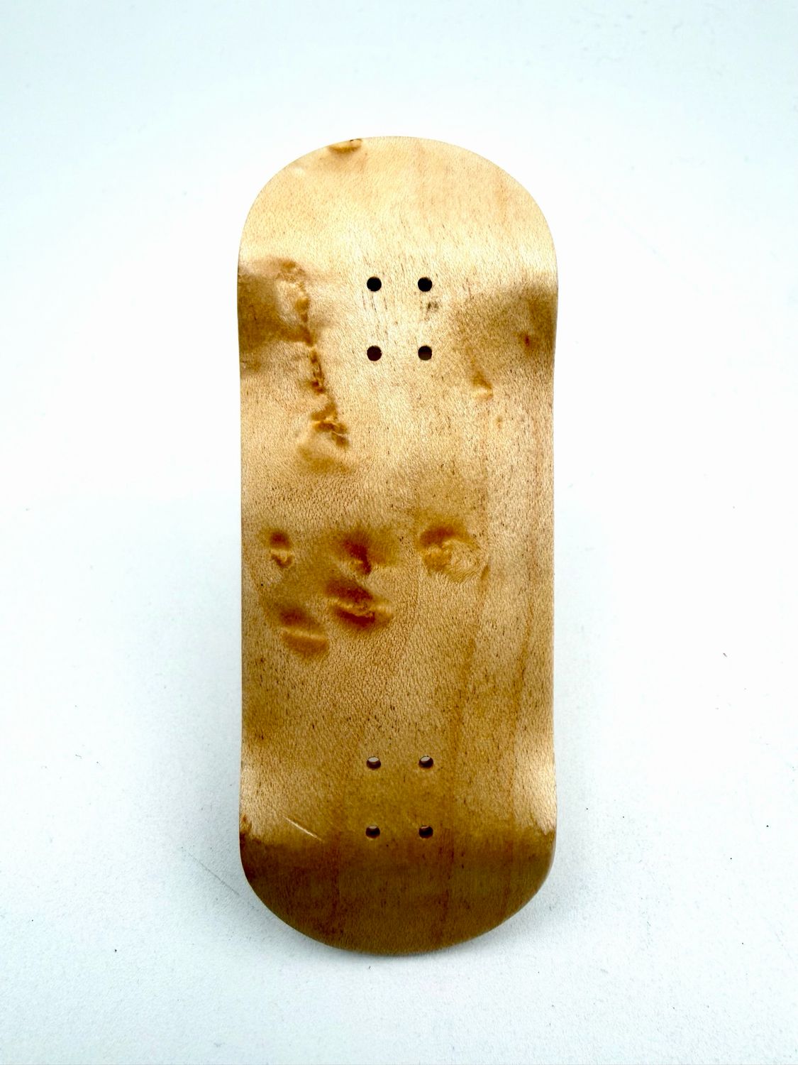 CoD Fingerboard Deck #13 Natural Ply 34mm Diesel Fish Mold