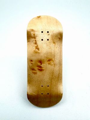 CoD Fingerboard Deck #13 Natural Ply 34mm Diesel Fish Mold