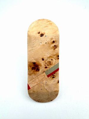 CoD Fingerboard Deck #14 Split Ply 34mm CoD Fish Mold