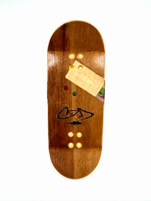 CoD Fingerboard Deck #17 Split Ply 36mm CoD Fish Mold