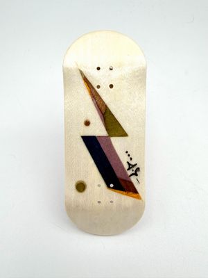 CoD Fingerboard Deck #17 Split Ply 36mm CoD Fish Mold
