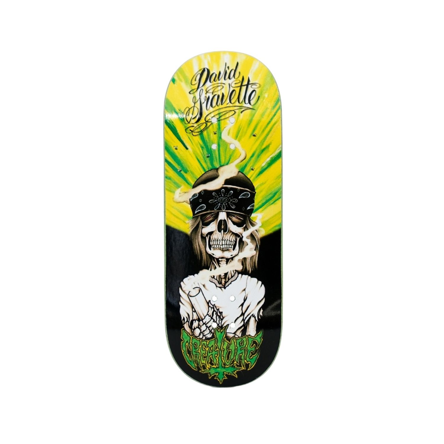 Joycult x Creature Gravette Hippie Skull Deck 34mm