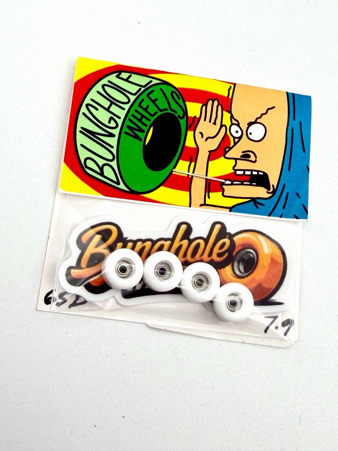 Bunghole Fingerboard Wheels B1 7.9mm 65D