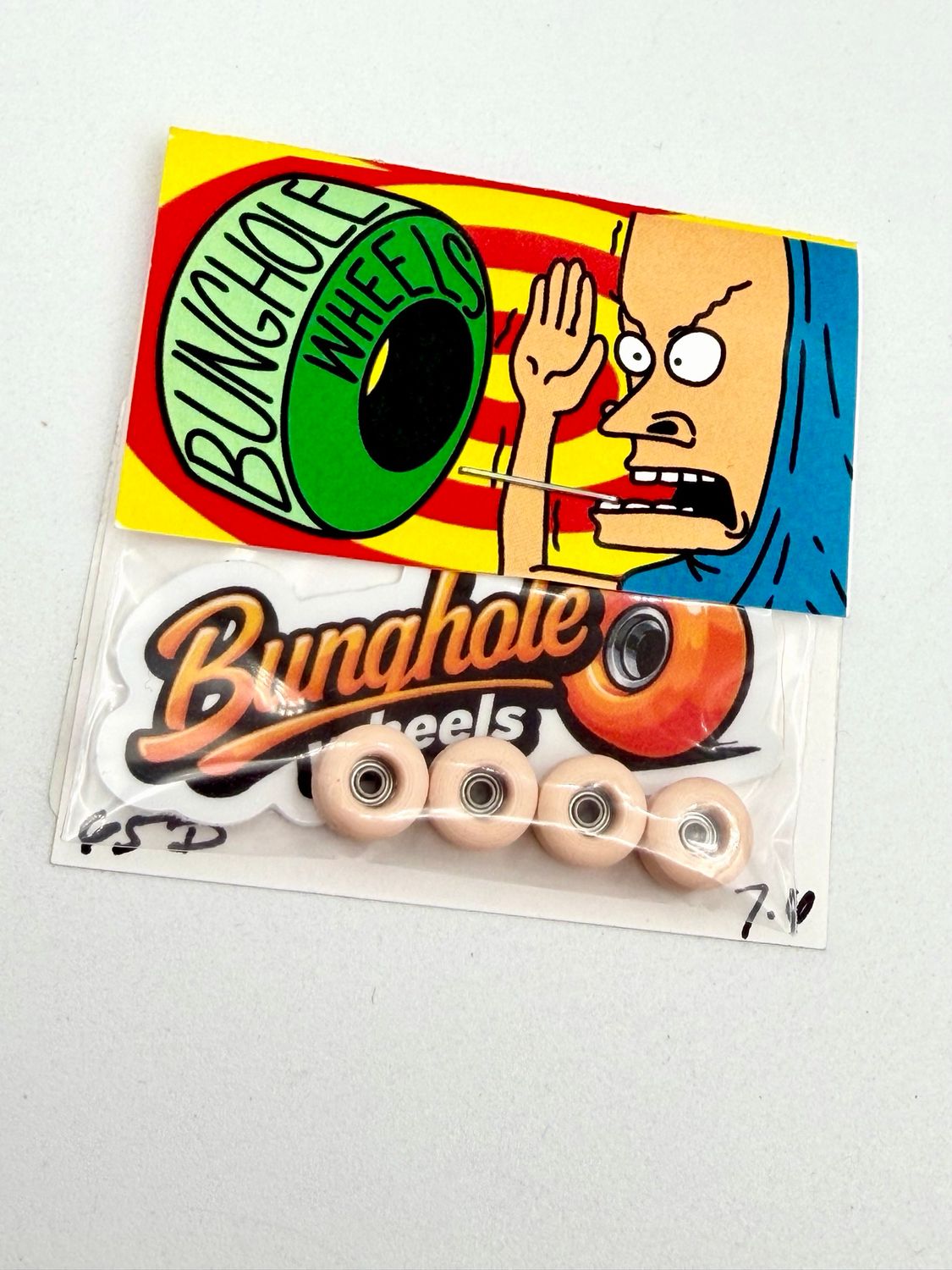 Bunghole Fingerboard Wheels B1 7.6mm 65D