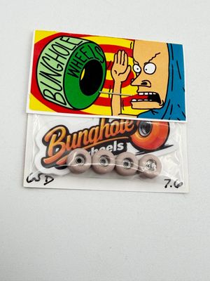 Bunghole Fingerboard Wheels B1 7.6mm 65D