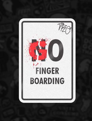 Tiny Ramp Co. Reflective Sticker 