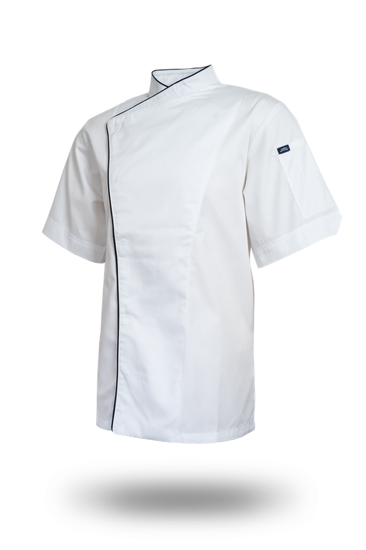 The Soho - White/Black Piping