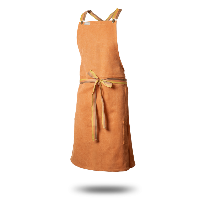 Williamsburg Orange Apron