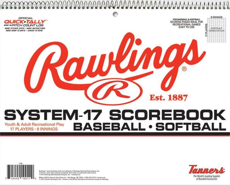 Scorebook Rawling