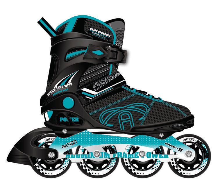 Patins roues alignées Aktion Ak148 W