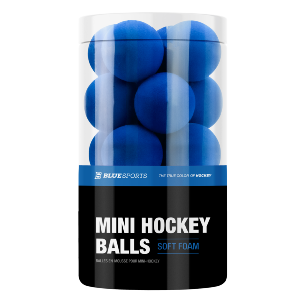 Balle En Mousse Blue Sports Mini Hockey