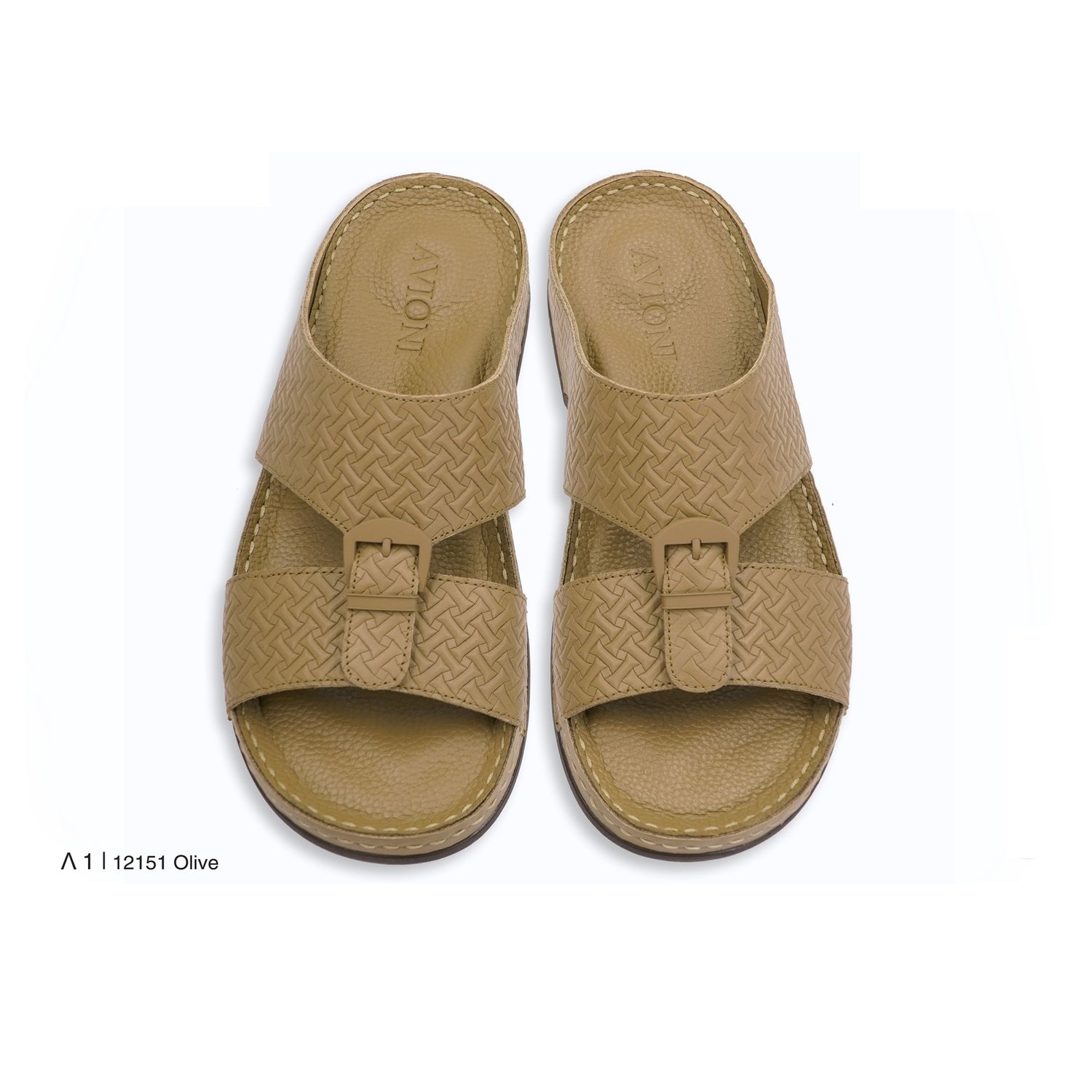 Mens leather sandal