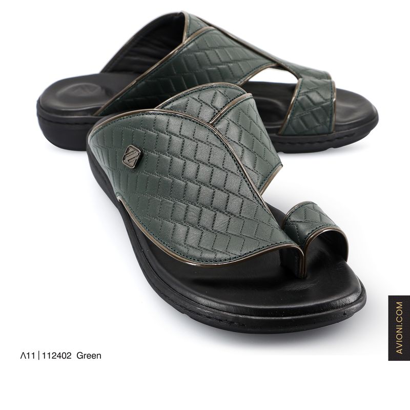 Mens leather sandal