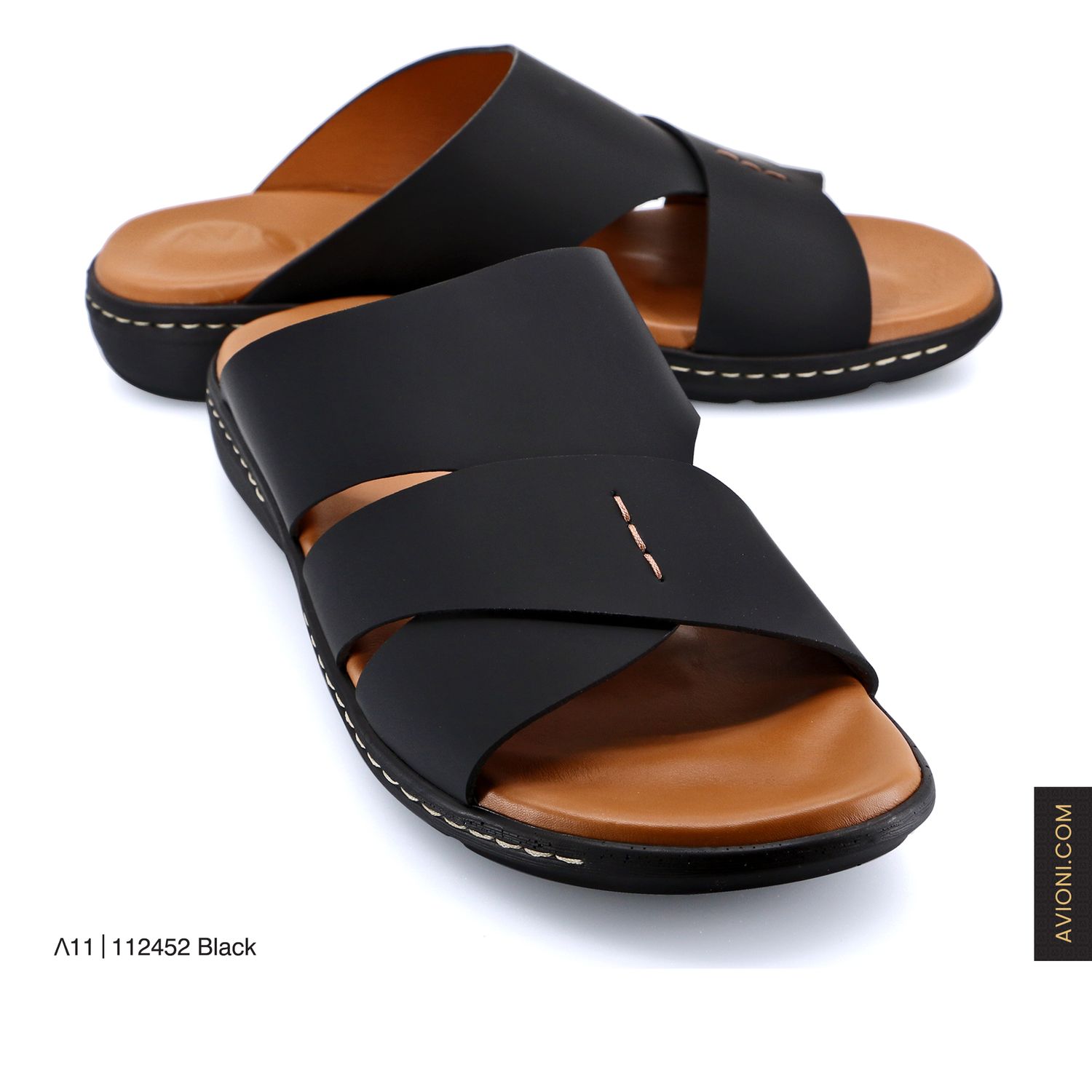 Mens leather sandal