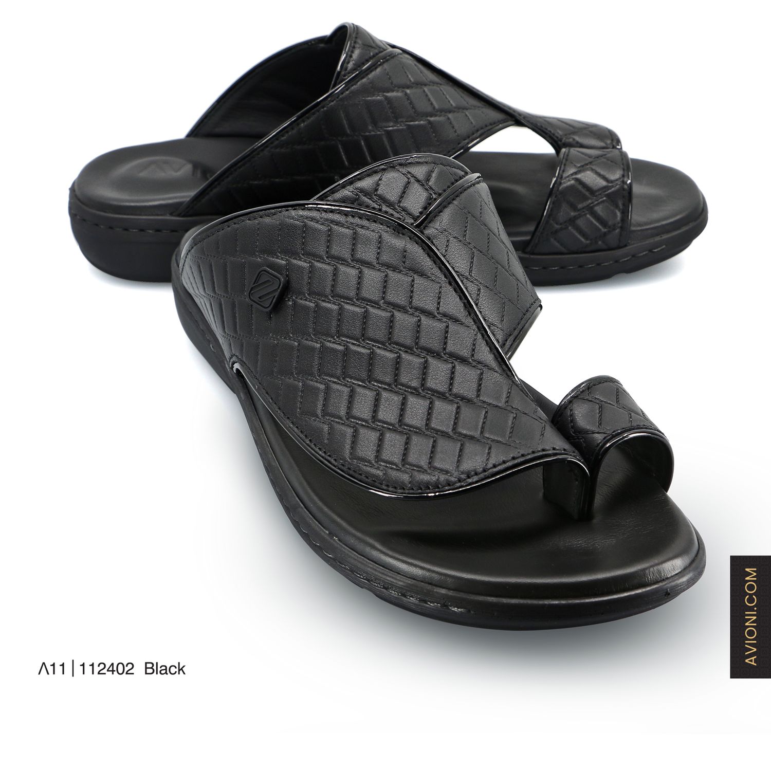 Mens leather sandal