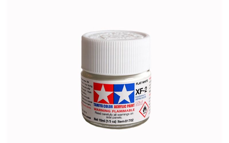 XF2 Flat White 10ml - 81702 - Tamiya