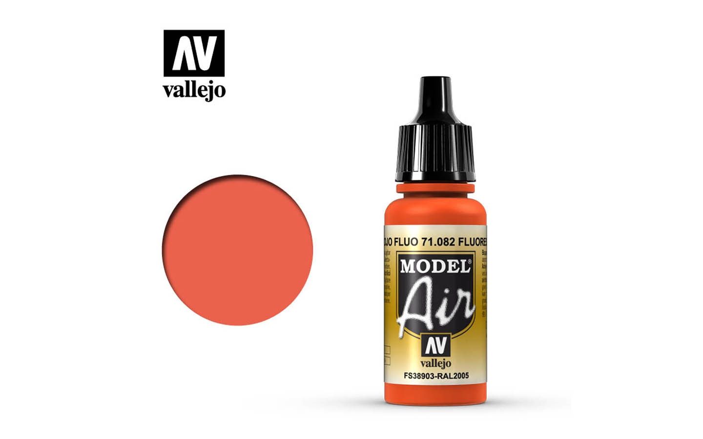Flourescent Red 17ml - 71082 Air