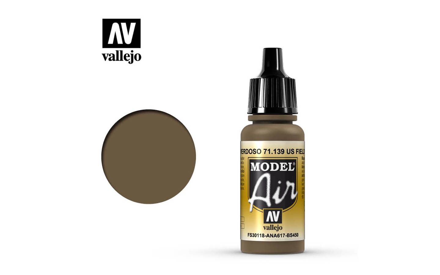 US Field Drab 17ml - 71139 Air