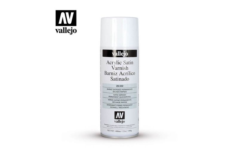 Satin Varnish Spray 400ml - 28532