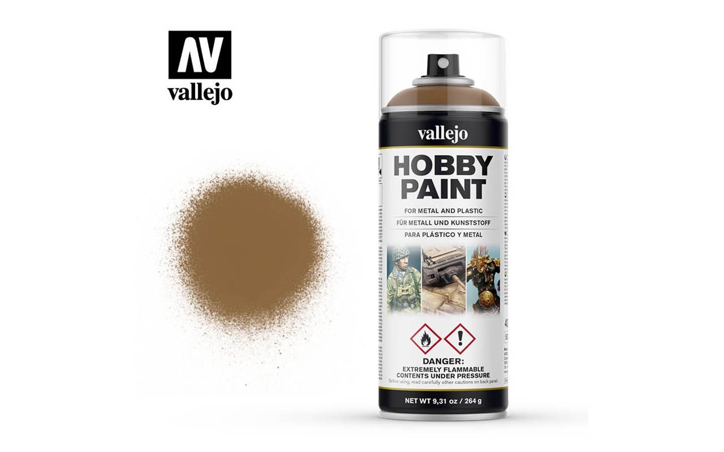 Leather Brown Spray 400ml - 28014