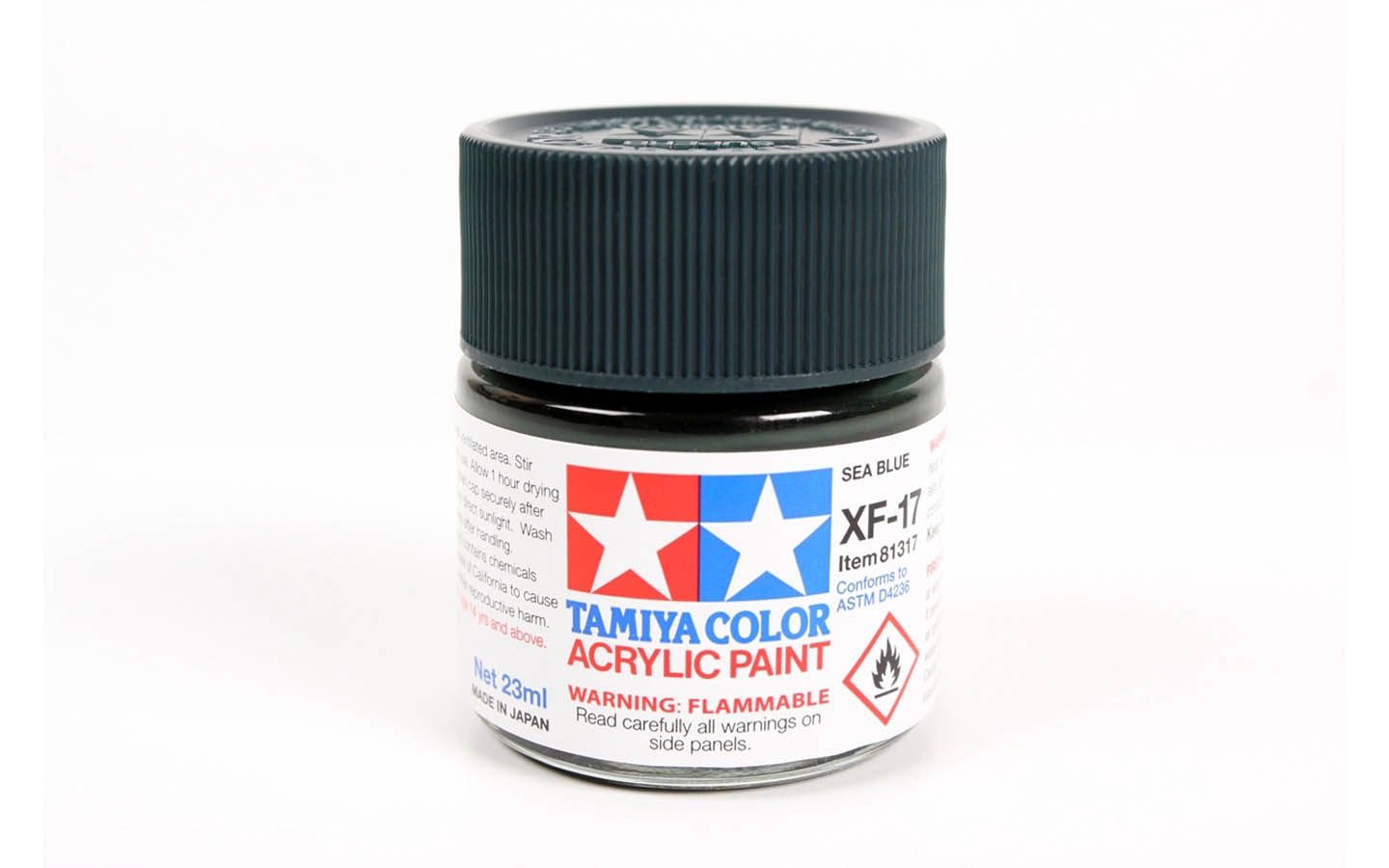 XF17 Flat Sea Blue 23ml - 81317  - Tamiya