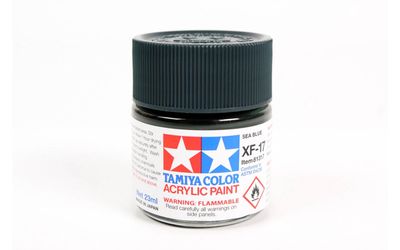 XF17 Flat Sea Blue 23ml - 81317  - Tamiya