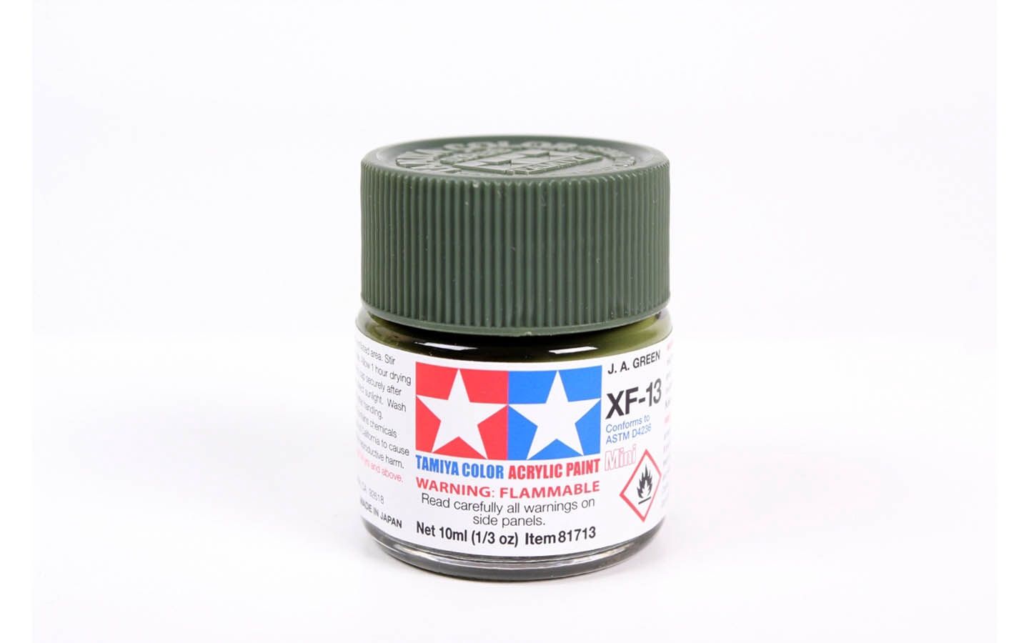 XF13 JA Green 10ml - 81713  - Tamiya