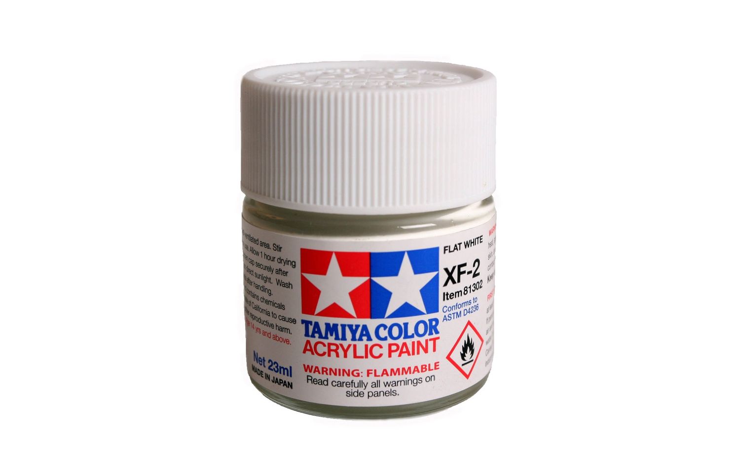 XF2 Flat White 23ml - 81302  - Tamiya