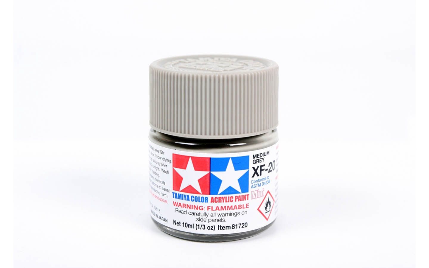 XF20 Medium Grey 10ml - 81720  - Tamiya
