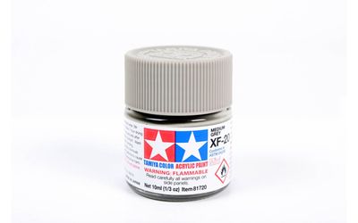 XF20 Medium Grey 10ml - 81720  - Tamiya