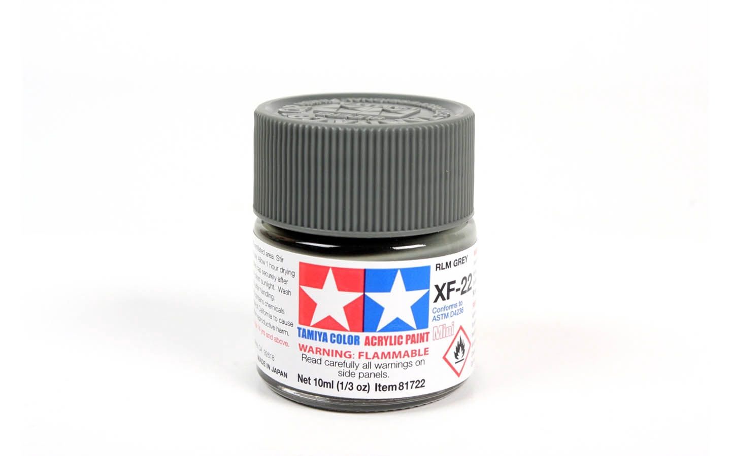 XF22 RLM Grey 10ml - 81722  - Tamiya