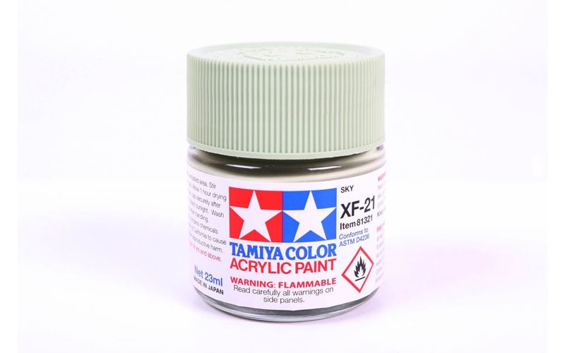 XF21 Flat Sky 23ml - 81321 - Tamiya