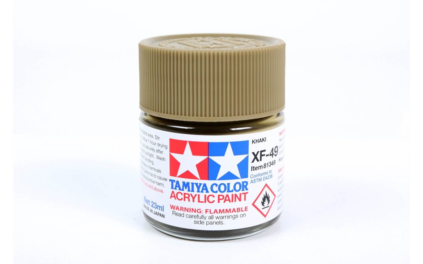 XF49 Flat Khaki 23ml - 81349  - Tamiya