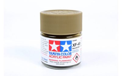 XF49 Flat Khaki 23ml - 81349  - Tamiya