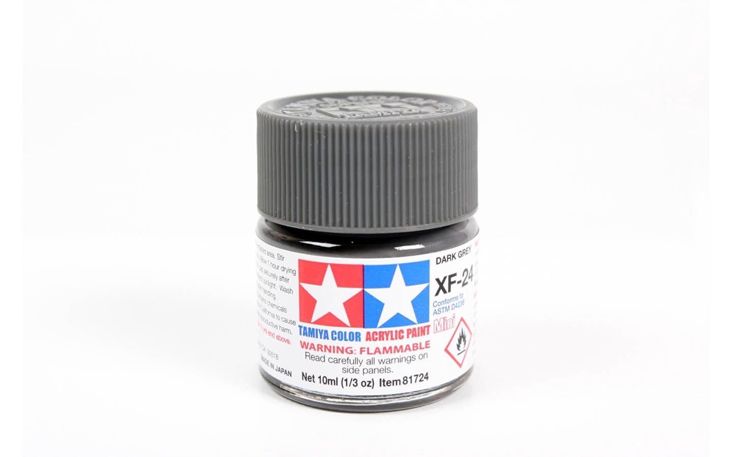 XF24 Flat Dark Grey 23ml - 81324 - Tamiya